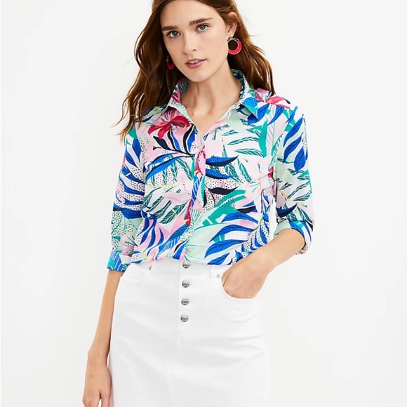 LOFT PALM EVERYDAY SHIRT - Picture 1 of 8